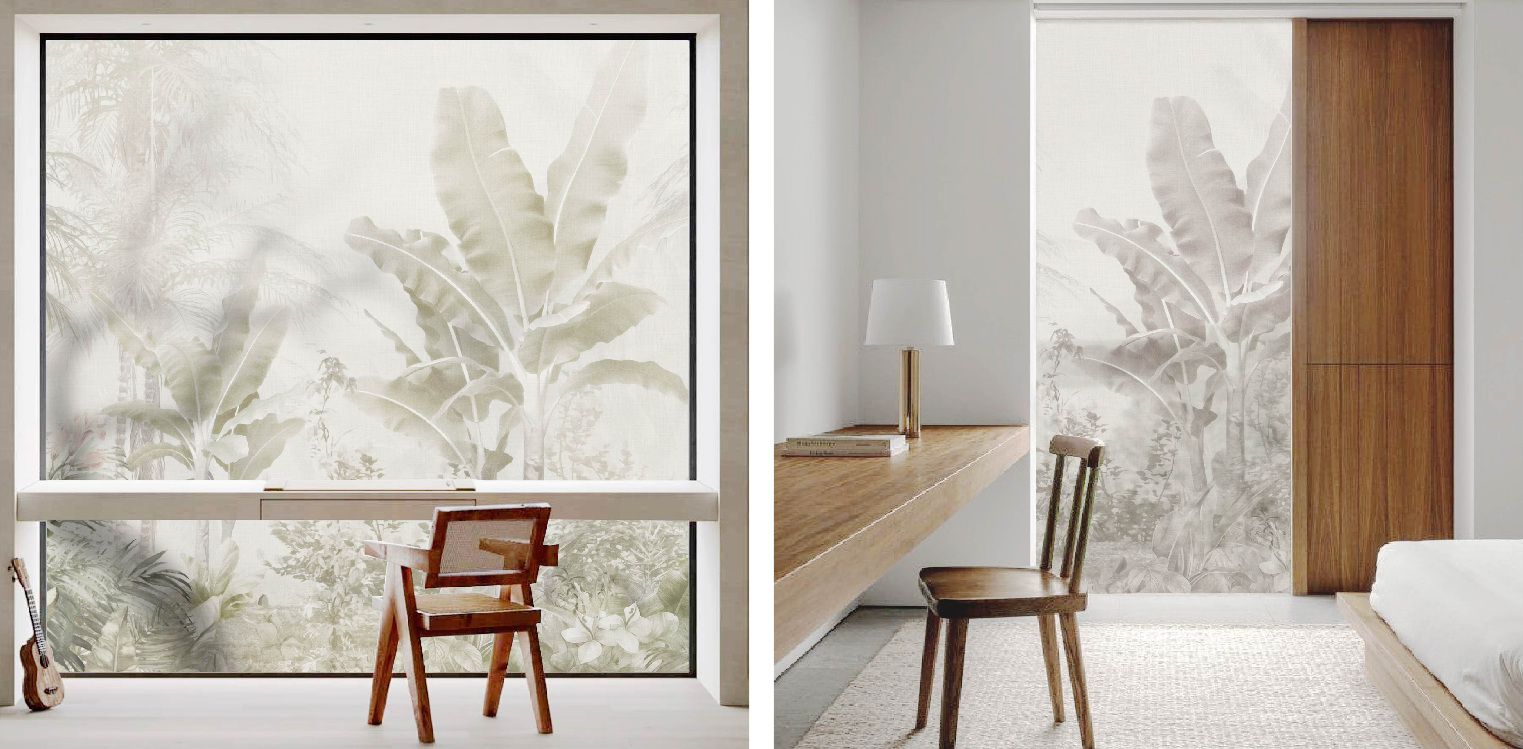 It can be cut to fit the window, choose the colors and create a diverse atmosphere